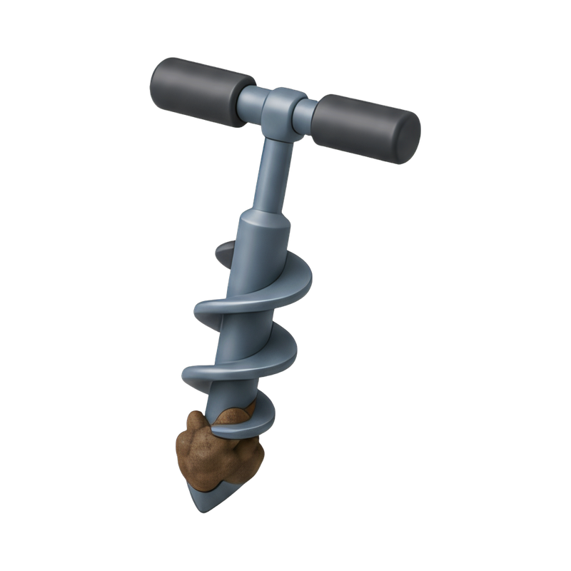 soil corer for sampling