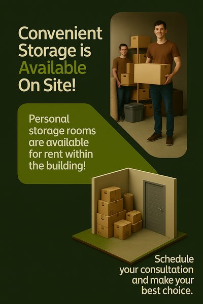 Promotional Graphic for On-Site Storage Services