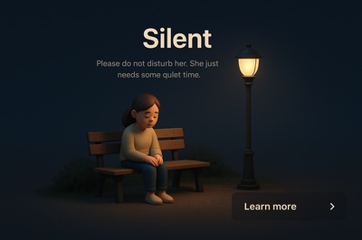 Detailed Realistic 3D Landscape Scene Featuring a Quiet Moment