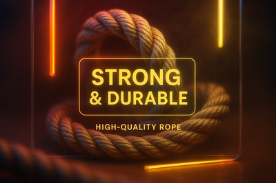 Neon Rope Display with Strong and Durable Branding