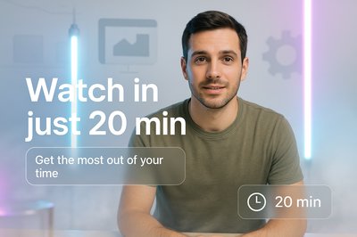 Engaging video thumbnail featuring a young man
