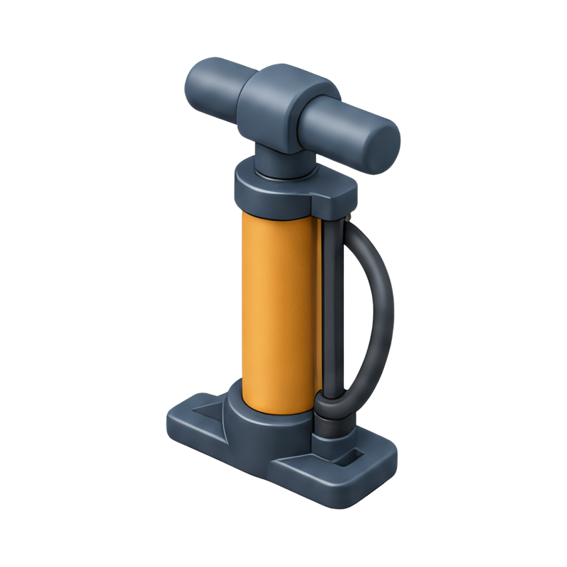 compact mini pump frame
