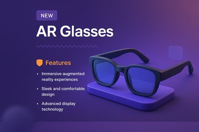 Explore Cutting-Edge AR Glasses with Advanced Features