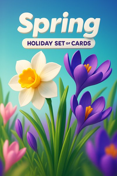 Charming Spring Floral Cards for Celebrations
