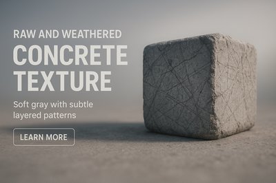 Concrete Texture Image with Subtle Patterns
