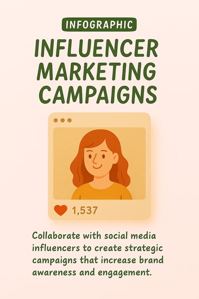 Infographic on Influencer Marketing Campaigns