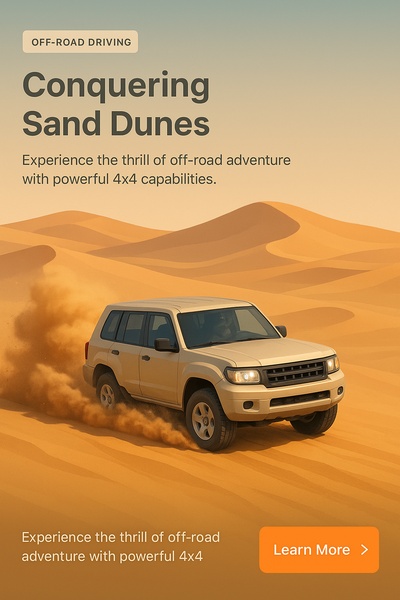 Exciting Off-Road Adventure in the Desert