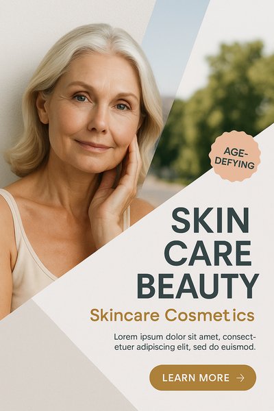 Age-Defying Skincare Beauty for Mature Women