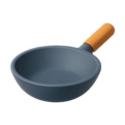 Stylish Modern Cooking Utensil with Colorful Handle
