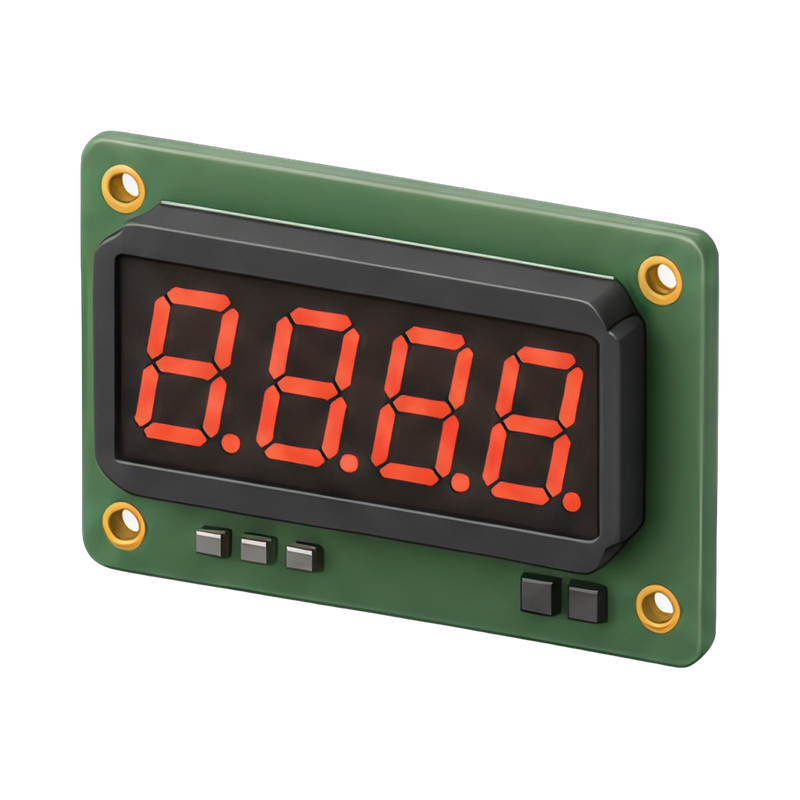 seven segment display module