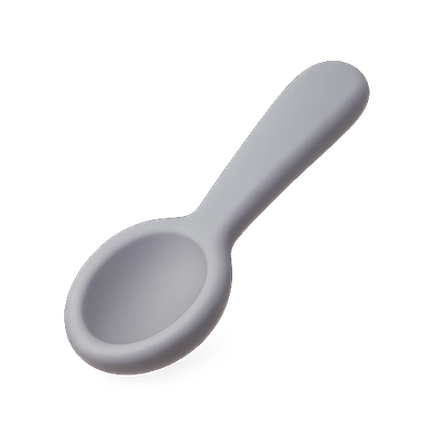 Minimalistic Grey Spoon Design for Kitchen Use