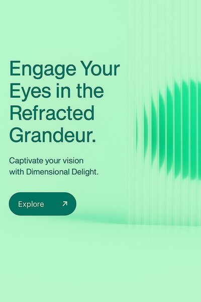 Promotional Graphic Highlighting Dimensional Design