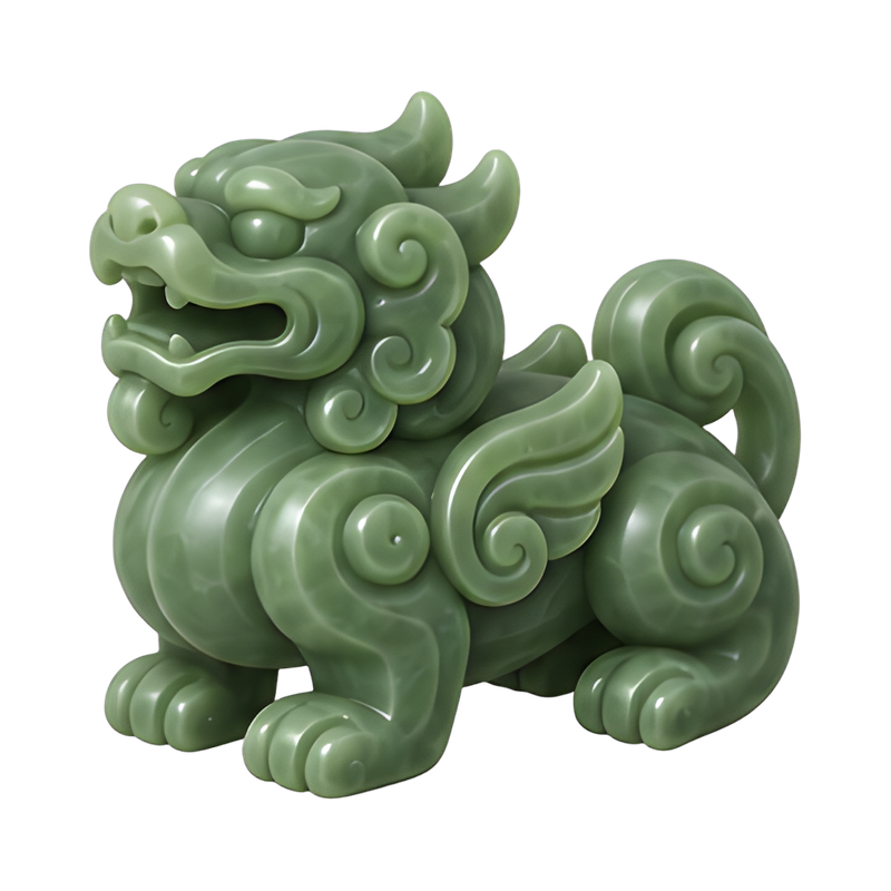 Jade pixiu figurine