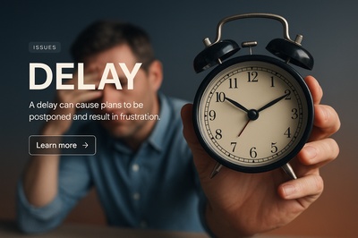 Stylish Web Design Featuring Delay Theme
