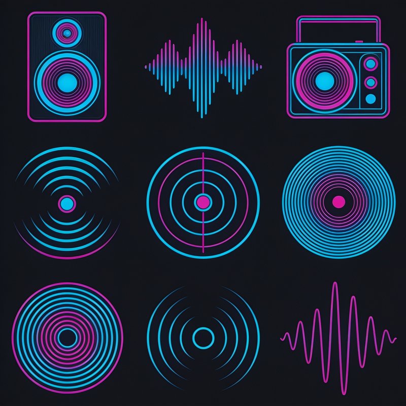 abstract moire pattern design