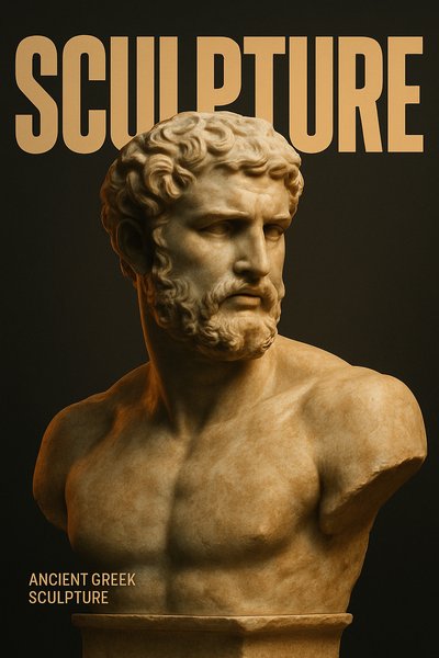 Stunning Ancient Greek Sculpture Art in Dramatic Style