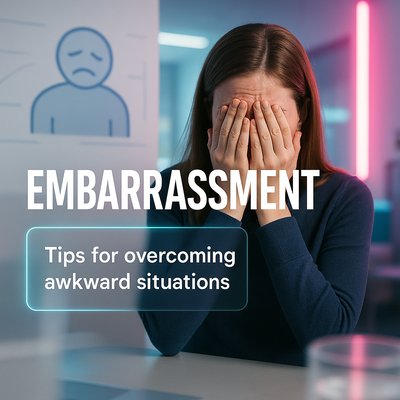 Emotional Support Graphic for Overcoming Embarrassment