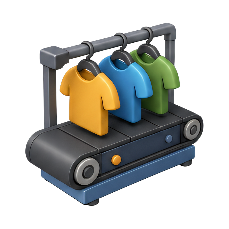automated garment conveyor system
