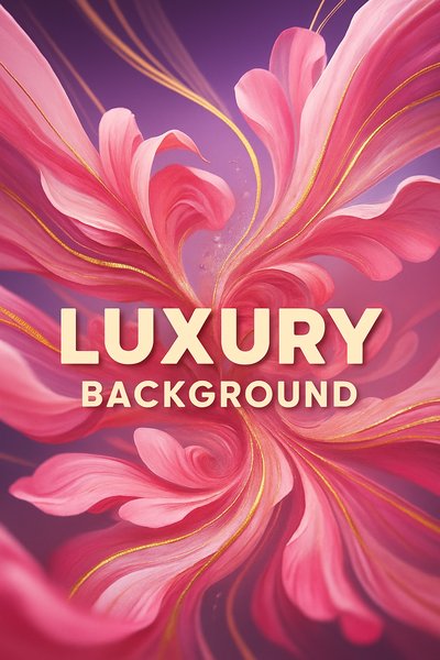 Elegant Pink Floral Luxury Background Design