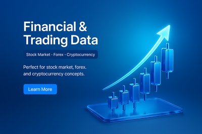 Financial Trading Data Visualization for Stocks and Crypto