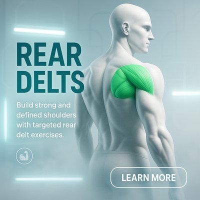 Fitness Guide on Strengthening Rear Deltoids with Visual Anatomy