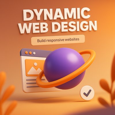 3D Graphic on Dynamic Web Design Concepts