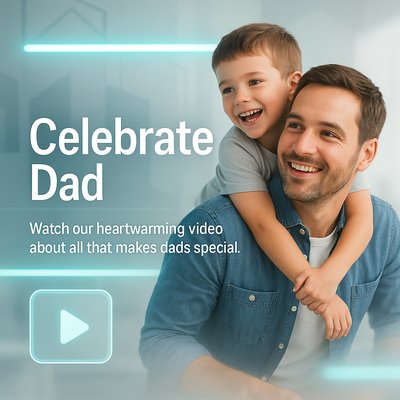 Heartwarming Family Video Promotion Featuring Father and Son