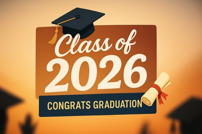 Graduation Announcement Graphic for Class of 2026