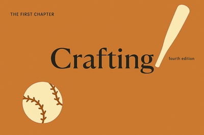 Crafting: Fourth Edition Cover with Baseball Theme