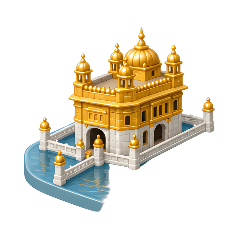 golden temple reflection