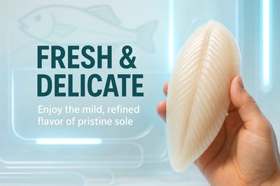 Promotional Image for Fresh Sole Fish Fillet