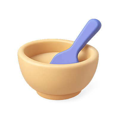 Cute Child-Friendly Bowl and Spoon Set