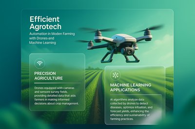 Efficient Agrotech: Drones Transforming Modern Farming