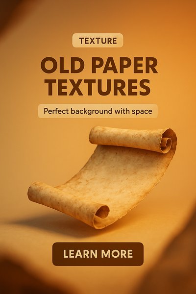Stylized Old Paper Textures Background for Design Projects