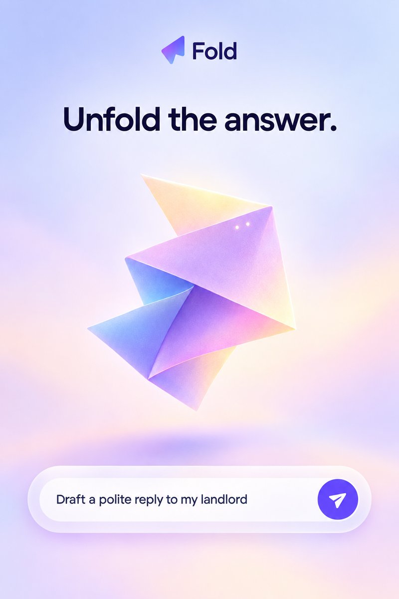 Unfold the answer on your phone