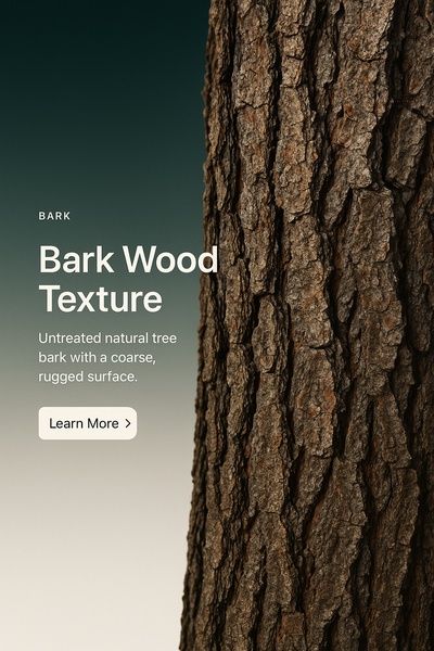 Natural Bark Wood Texture for Design Projects
