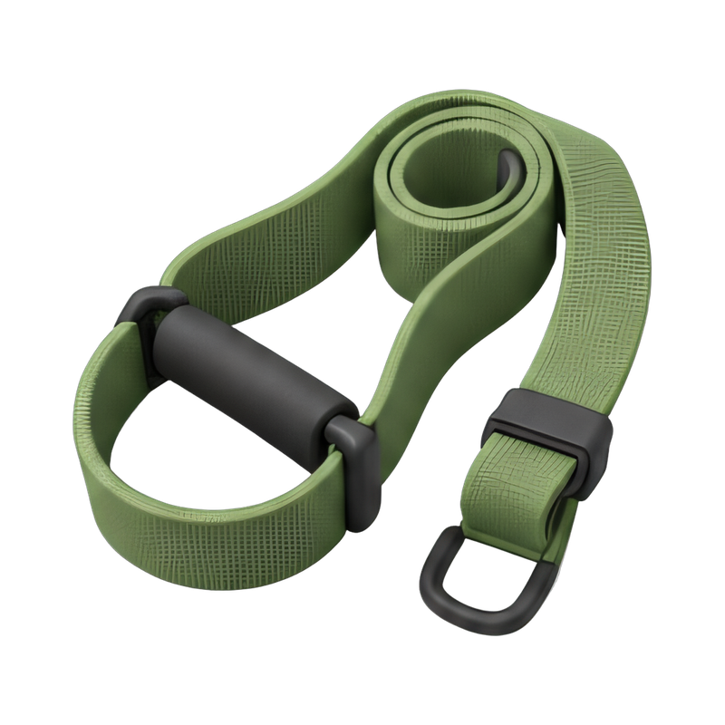 Yoga stretching strap for flexibility