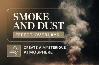 Artistic Smoke and Dust Effects for Digital Design