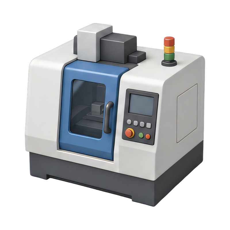enclosed CNC milling machine