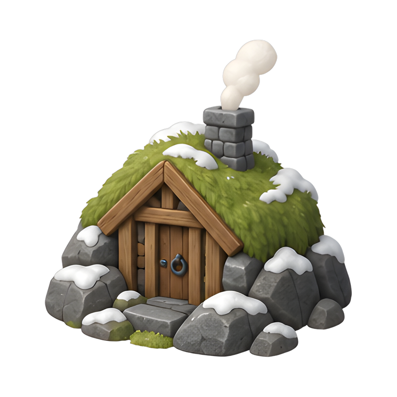 Charming Icelandic Elf House