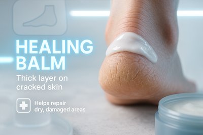 Product Promotional Graphic for Healing Balm