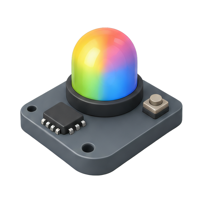 RGB LED module for lighting
