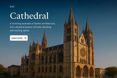 Stunning Gothic Cathedral with Intricate Detailing