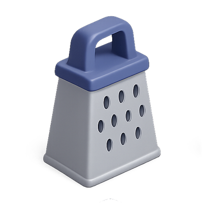 Colorful Plastic Grater Toy for Kids