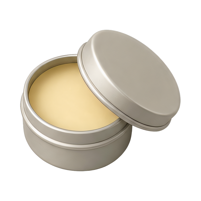 elegant solid perfume tin
