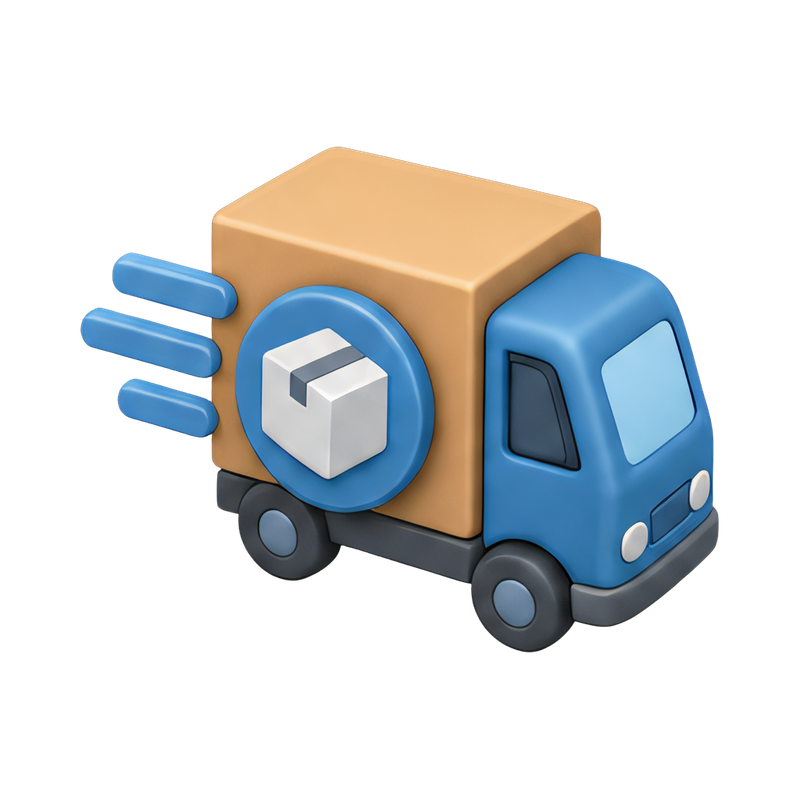 Free shipping truck badge