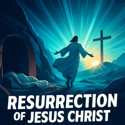 Dynamic Resurrection of Jesus Christ at Sunrise