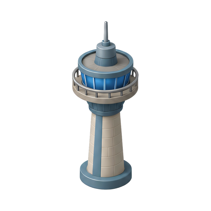 scenic observation tower with deck