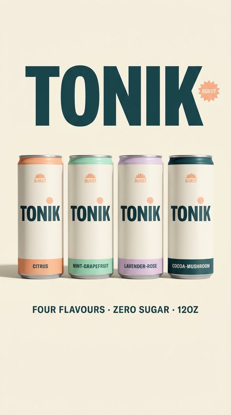 Refreshing drink flavor lineup