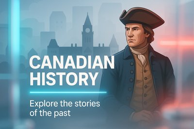 Illustrative Graphic on Canadian History Exploration